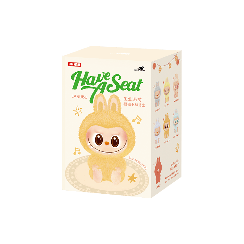 THE MONSTERS - Have a Seat Vinyl Plush — Labubu Loot THE MONSTERS - Have a Seat Vinyl Plush — Labubu Loot