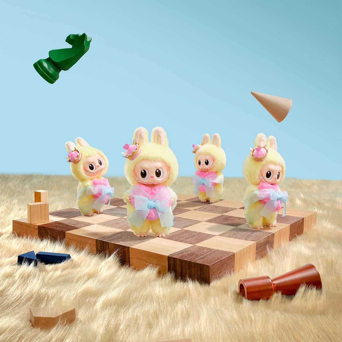 ぬいぐるみ THE MONSTERS LABUBU Let's Checkmate Pop Mart Labubu The Monsters Let's Checkmate Series Vinyl