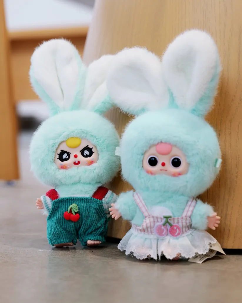 Baby Three Rabbit Macaron Mini Bunny Series Plush Blind Box — Labubu Loot