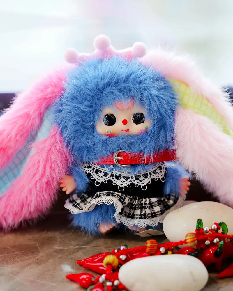 Baby Three Rabbit Macaron Mini Bunny Series Plush Blind Box