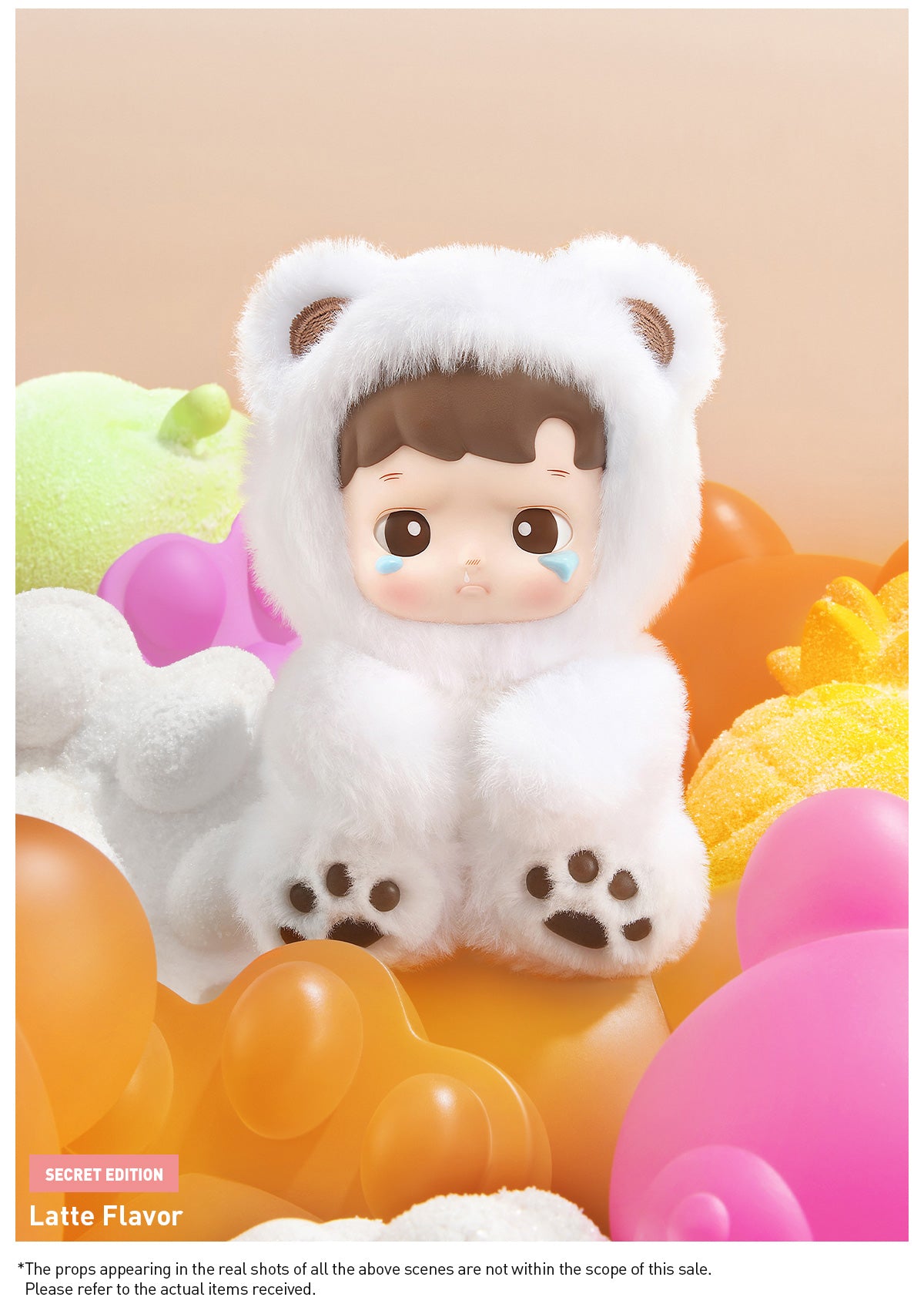 Hacipupu Gummy Bear Series - Vinyl Plush Pendant — Labubu Loot