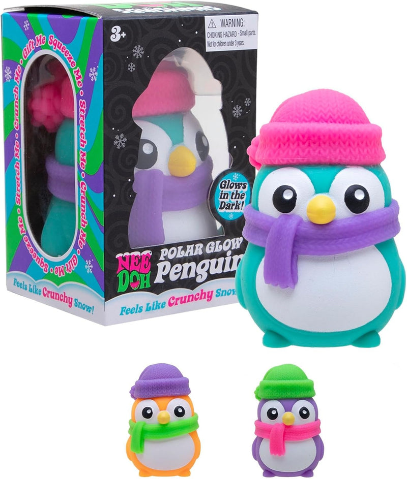NeeDoh - Polar Glow Penguin