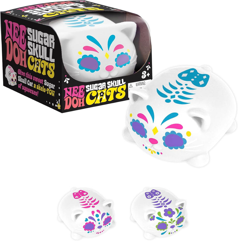 NeeDoh - Sugar Skull Cats
