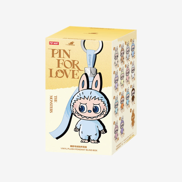 THE MONSTERS Pin for Love - Vinyl Plush Pendant (A - M)