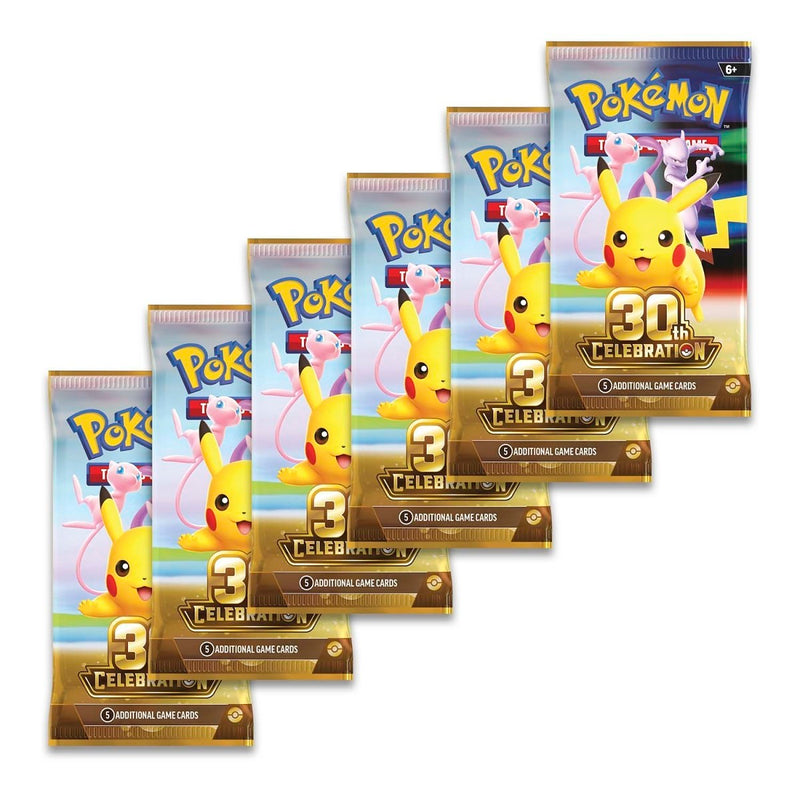 Pokemon - 30th Celebration - Booster Bundle (6 Packs)