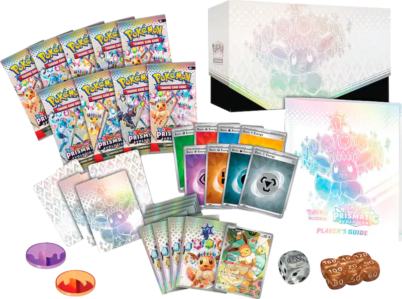 Pokemon - Scarlet & Violet - Prismatic Evolutions Elite Trainer Box