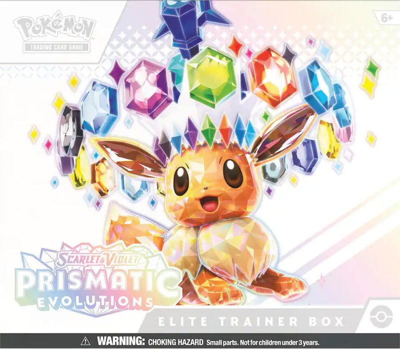 Pokemon - Scarlet & Violet - Prismatic Evolutions Elite Trainer Box