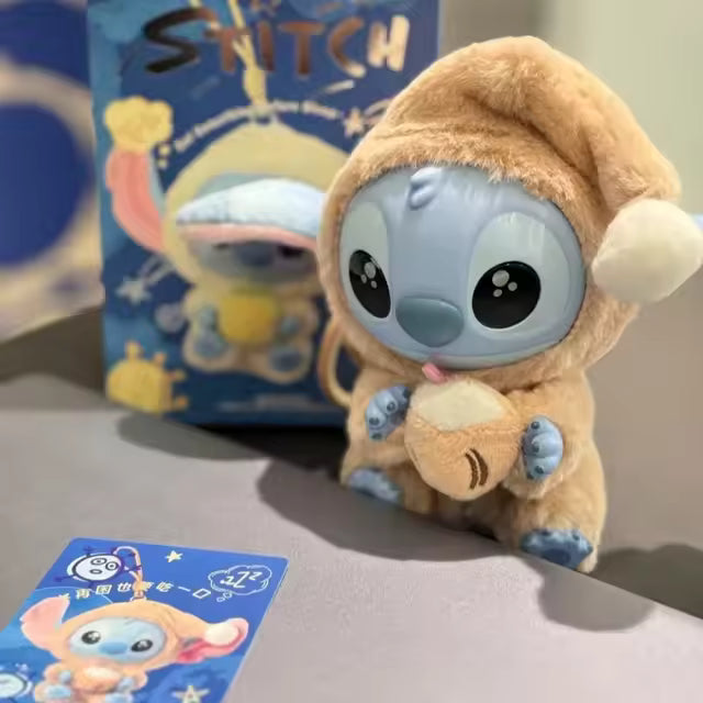 MINISO Disney Stitch Eat Something Before Sleep Plush Blind Box