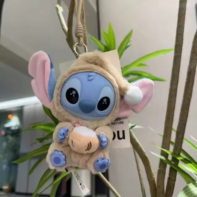 MINISO Disney Stitch Eat Something Before Sleep Plush Blind Box