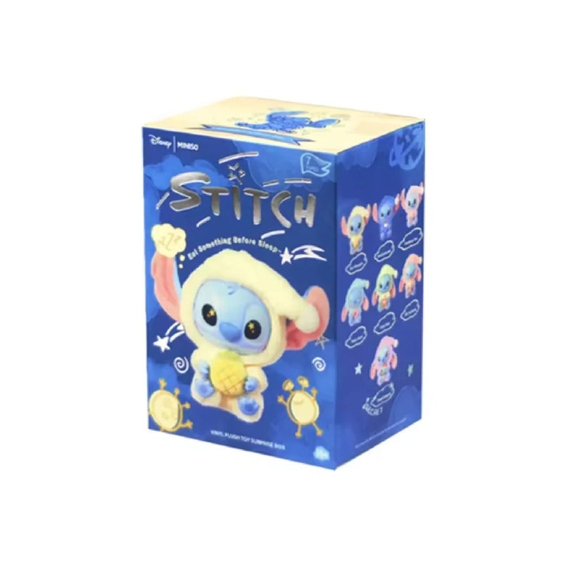 MINISO Disney Stitch Eat Something Before Sleep Plush Blind Box